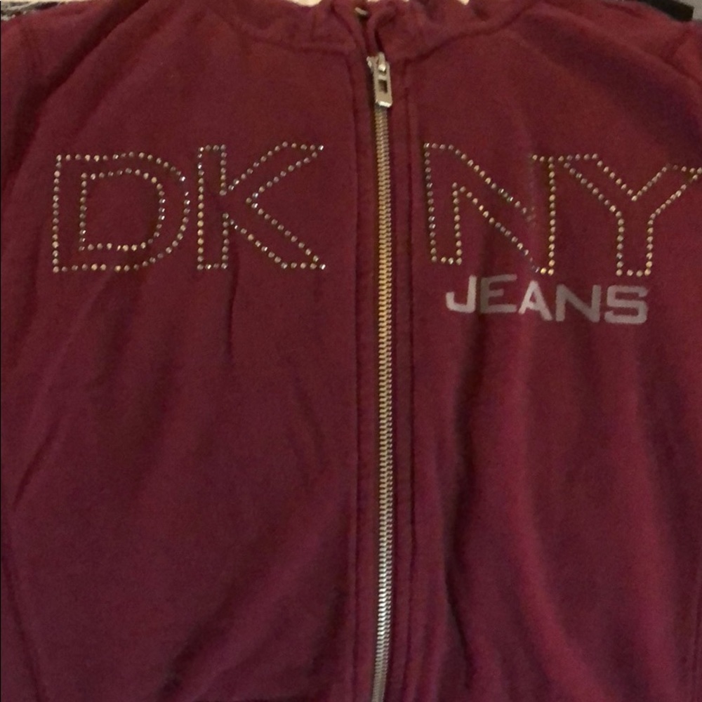 DJNY sweat suit, hooded,